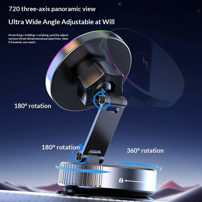 Vacuum Suction Car Phone Holder